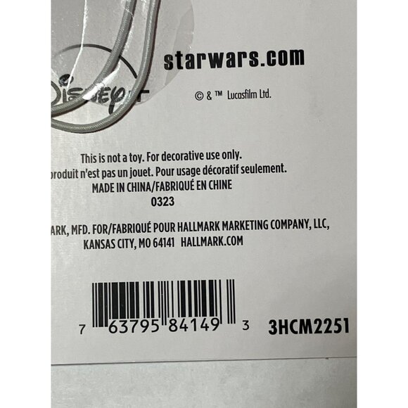 Star Wars The Mandalorian Grogu Christmas Tree Ornament - Picture 8 of 8